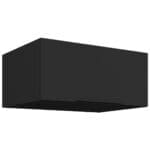 Skříňka horní 80 ERIS 17 Černá mat / Černá AFM