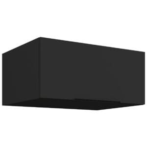 Skříňka horní 80 ERIS 17 černý mat / černý
