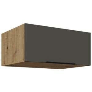 Skříňka horní 80 ERIS 17 dub artisan / grafit