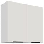 Skříňka horní 80 ERIS 18 Bílá / Bílá mat AFM