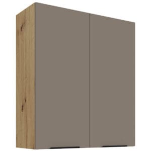 Skříňka horní 80 ERIS 19 dub artisan / písková šedá