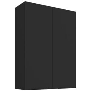 Skříňka horní 80 ERIS 20 černý mat / černý