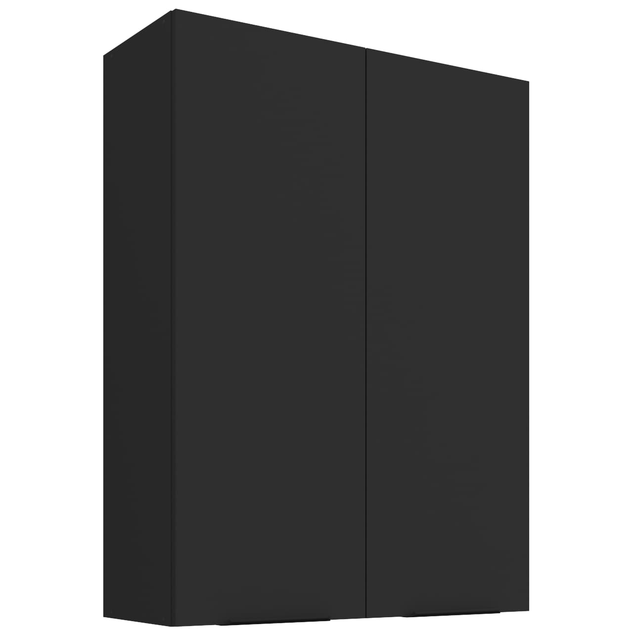 Skříňka horní 80 ERIS 20 černý mat / černý