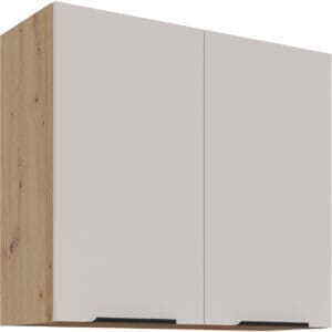 Skříňka horní 80 IBARA 18 dub artisan / kašmír