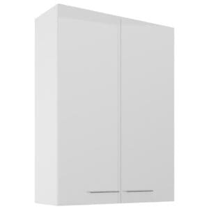 Skříňka horní 80 LAURA 42 bílý lesk