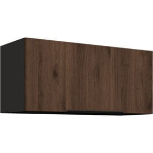 Skříňka horní 80 SILVIA 17 černý / ořech okapi