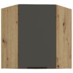 Skříňka horní rohová 60 ERIS 26 dub artisan / grafit AFM