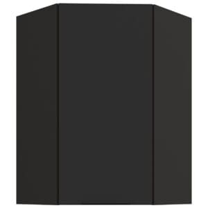 Skříňka horní rohová 60 ERIS 27 černý mat / černý