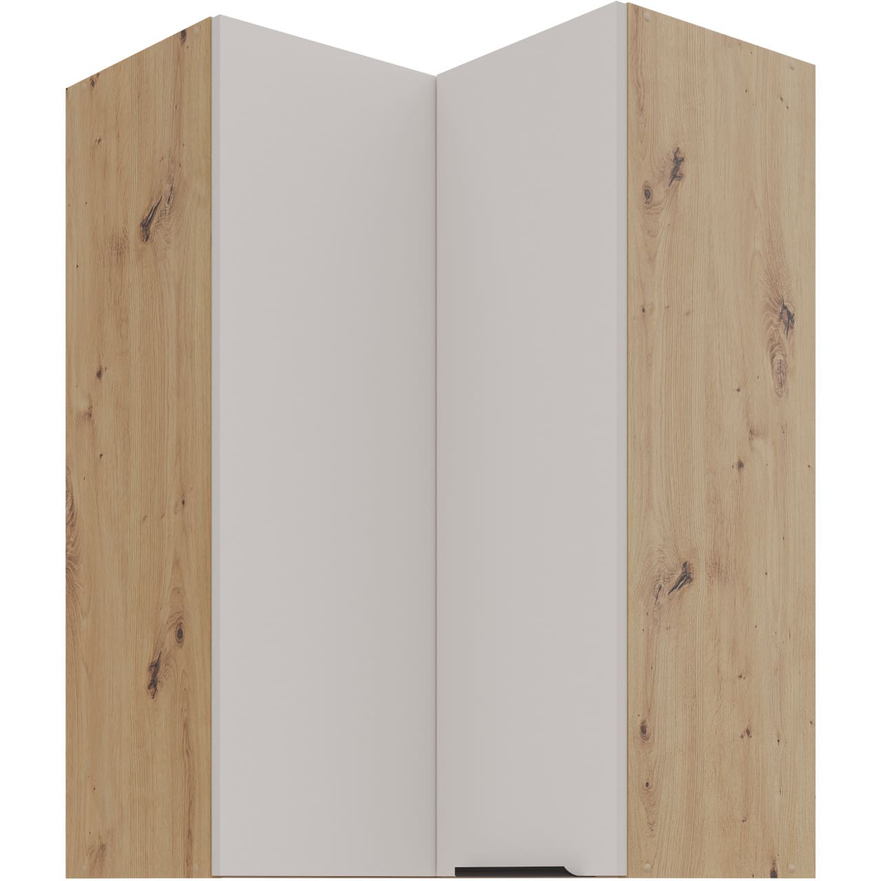 Skříňka horní rohová 60 IBARA 27 Dub Artisan / Kašmír