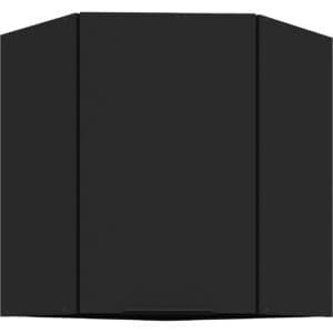 Skříňka horní rohová 60 SILVIA 27 černý