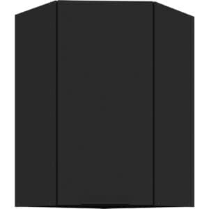 Skříňka horní rohová 60 SILVIA 28 černý