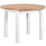 Stůl DS25 100x100/180 artisan laminát / bílý