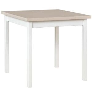 Stůl DS9 80x80 kašmír laminát / bílý