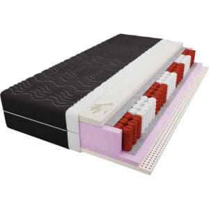 Termoelastická kapsová matrace + latex 100x200 HENRI NOIR