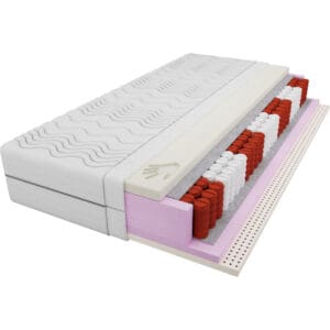 Termoelastická kapsová matrace + latex 180x200 HENRI BLANC