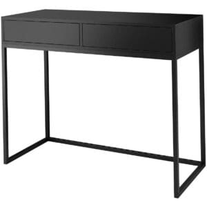 Toaletní stolek ALICANTE 100cm černá / černá