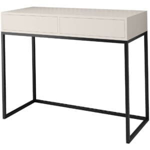 Toaletní stolek ALICANTE 100cm černá / kašmír