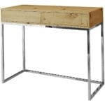 Toaletní stolek ALICANTE 100cm chrom / dub wotan