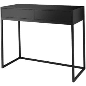 Toaletní stolek ALICANTE 80cm černá / černá