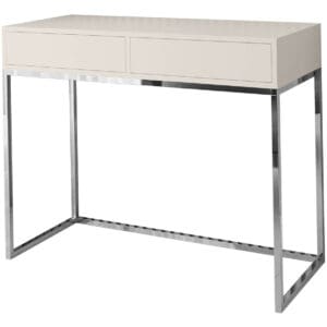 Toaletní stolek ALICANTE 80cm chrom / kašmír