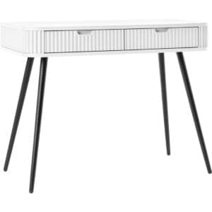 Toaletní stolek ZOVI 04 bílá / černá