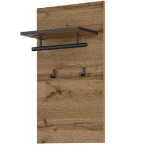 Věšák CROSI 03 dub wotan / černá