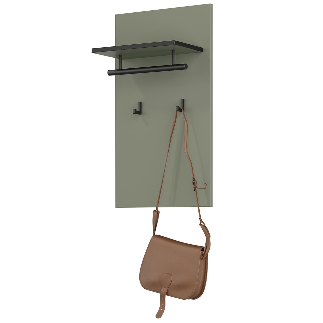 Věšák CROSI 03 zelená / černá - Obrázek 2