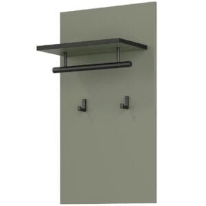 Věšák CROSI 03 zelená / černá