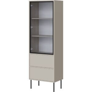 Vitrína ANDREA 60 kašmír