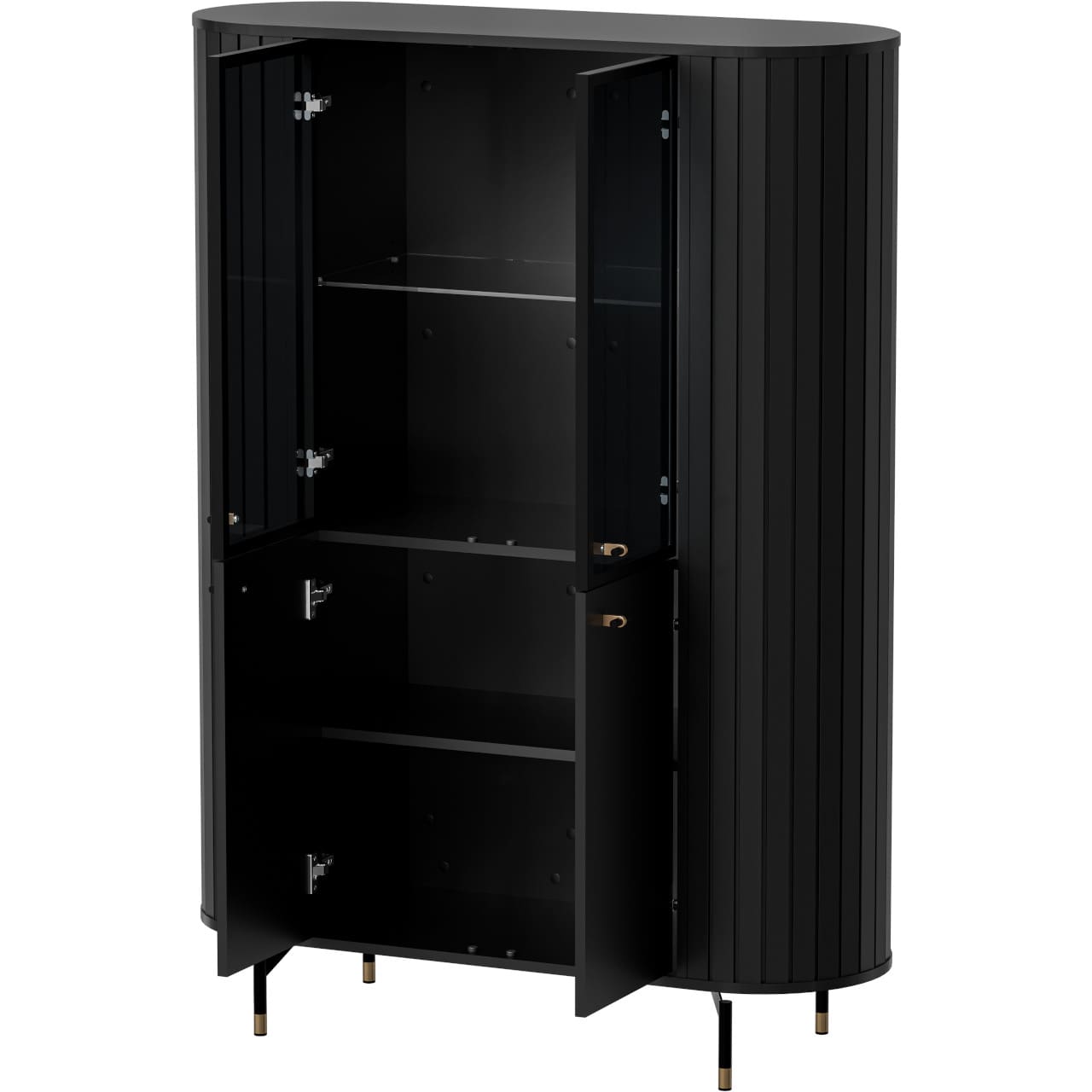Vitrína DANTE 01 černá - Obrázek 2