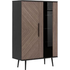 Vitrína PIMETTI 05 černý / captains deck