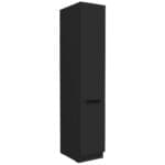 Vysoká kuchyňská skříňka 40 ERIS 53 Černá mat / Černá AFM