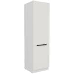 Vysoká kuchyňská skříňka 60 ERIS 47 Bílá / Bílá mat AFM