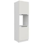 Vysoká kuchyňská skříňka 60 ERIS 50 Bílá / Bílá mat AFM