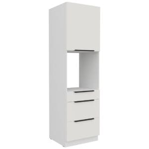 Vysoká kuchyňská skříňka 60 ERIS 51 bílá / bílý mat