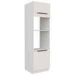 Vysoká kuchyňská skříňka 60 ERIS 52 Bílá / Bílá mat AFM