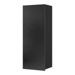 Závěsná skříňka CALABRIA CL8 černá / černý lesk
