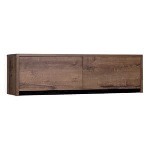 Závěsná skříňka DENVI DV13 dub monastery / černý lesk