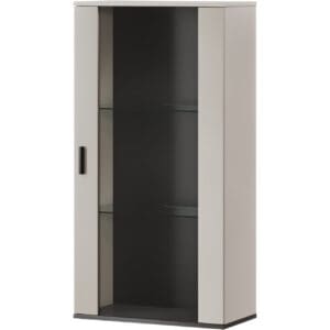 Závěsná vitrína BRNO SH2J kašmír / černá