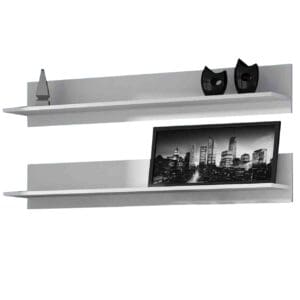 Závěsné police BRNO SH5A 2ks bílé