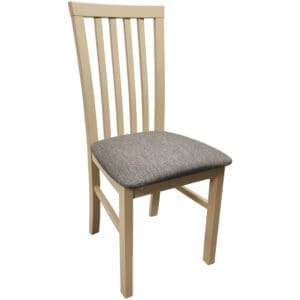 Židle DK23 sonoma s šedým sedákem 5B