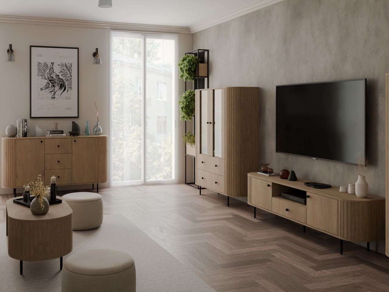 Zrcadlo NARITA 07 dub cremona - Obrázek 6