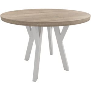 Kulatý stůl ENZO 100cm rozkládací do 150cm dub sonoma