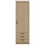 Skříň ELENI 1D3S olejovaný dub