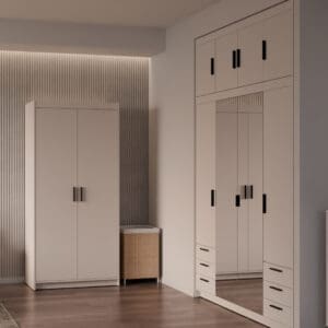 Skříň ELENI 2D béžová písková