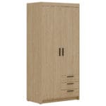 Skříň ELENI 2D3S olejovaný dub