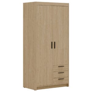 Skříň ELENI 2D3S olejovaný dub