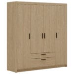 Skříň ELENI 4D2S olejovaný dub