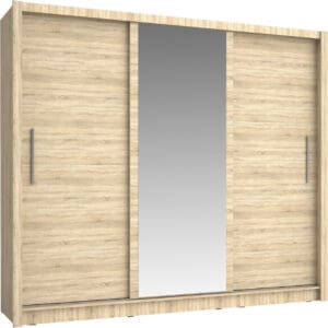Skříň se zrcadlem 248 BAKI 13 dub sonoma