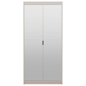 Szafa z lustrem ELENI 2D písková béžová